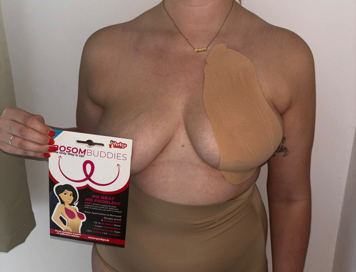 Bosom Buddies Boob Tape D-F, 2 Pairs