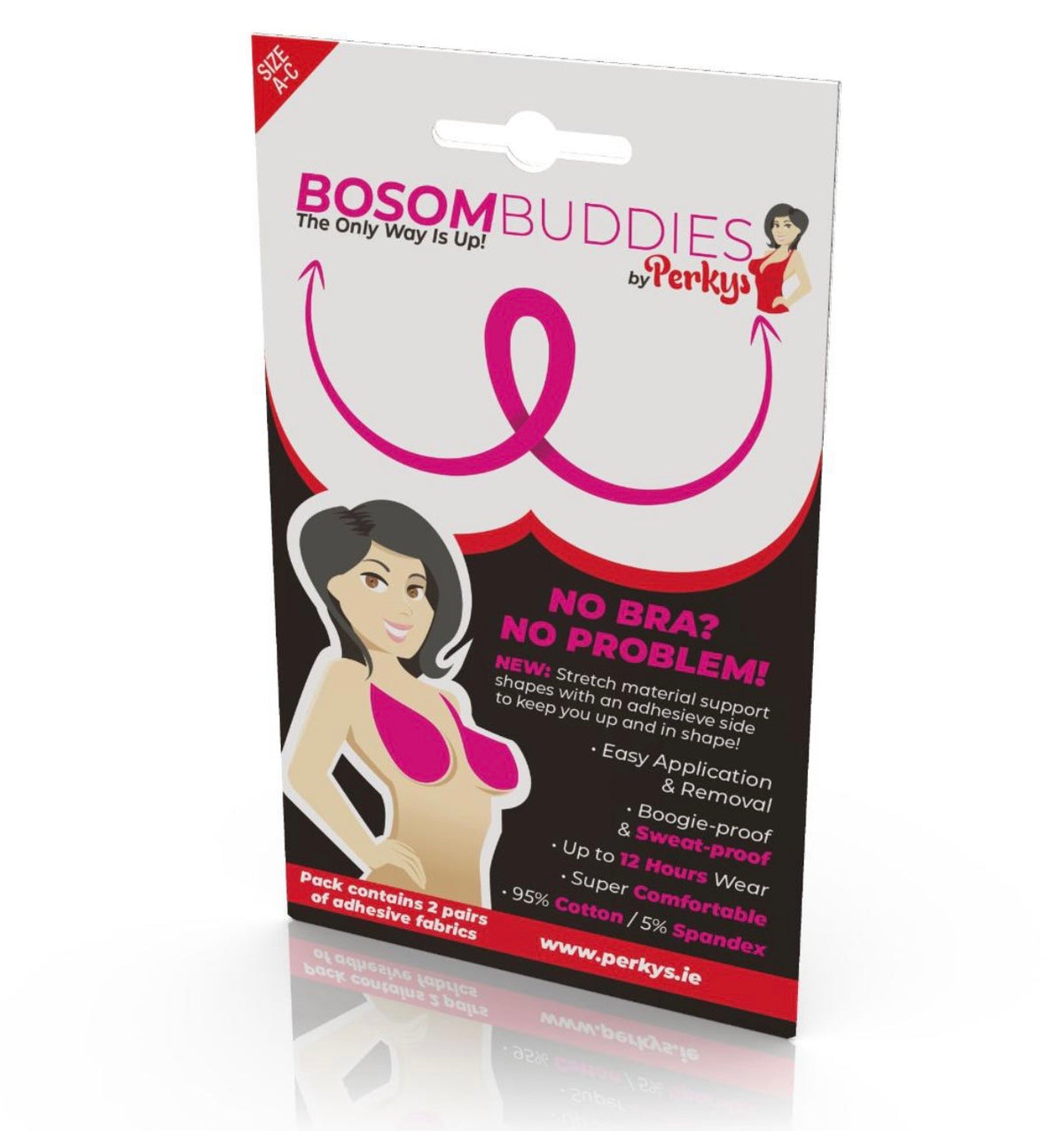 Bosom Buddies Boob Tape  A-C, 2 Pairs